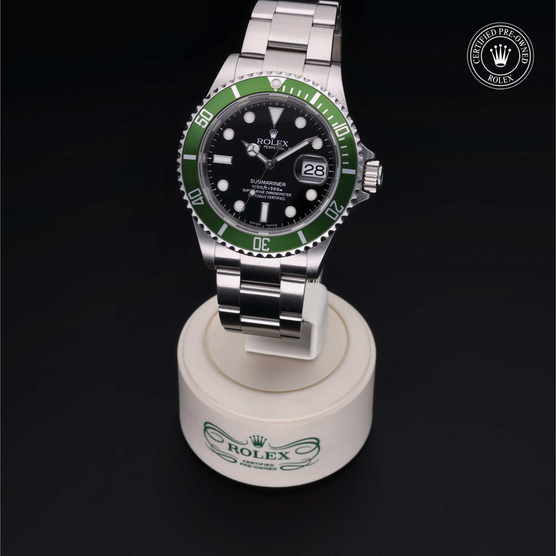 Rolex Certified Pre-Owned Watch Oyster Perpetual Submariner Date