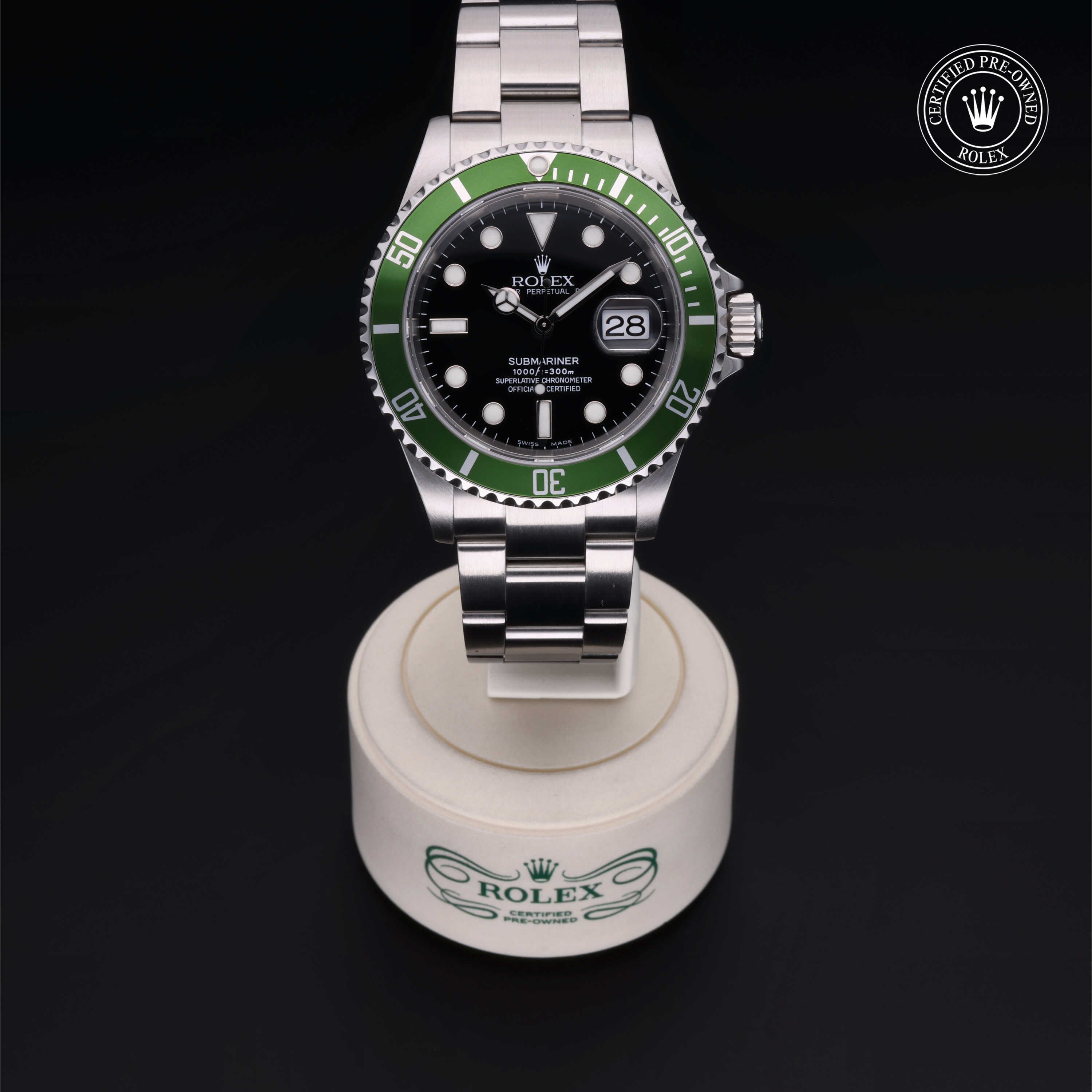 Rolex Certified Pre-Owned Watch Oyster Perpetual Submariner Date