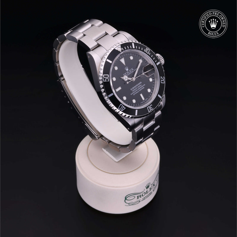 Rolex Certified Pre-Owned Watch Oyster Perpetual Submariner Date
