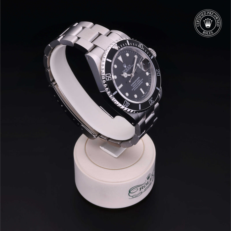 Rolex Certified Pre-Owned Watch Oyster Perpetual Submariner Date