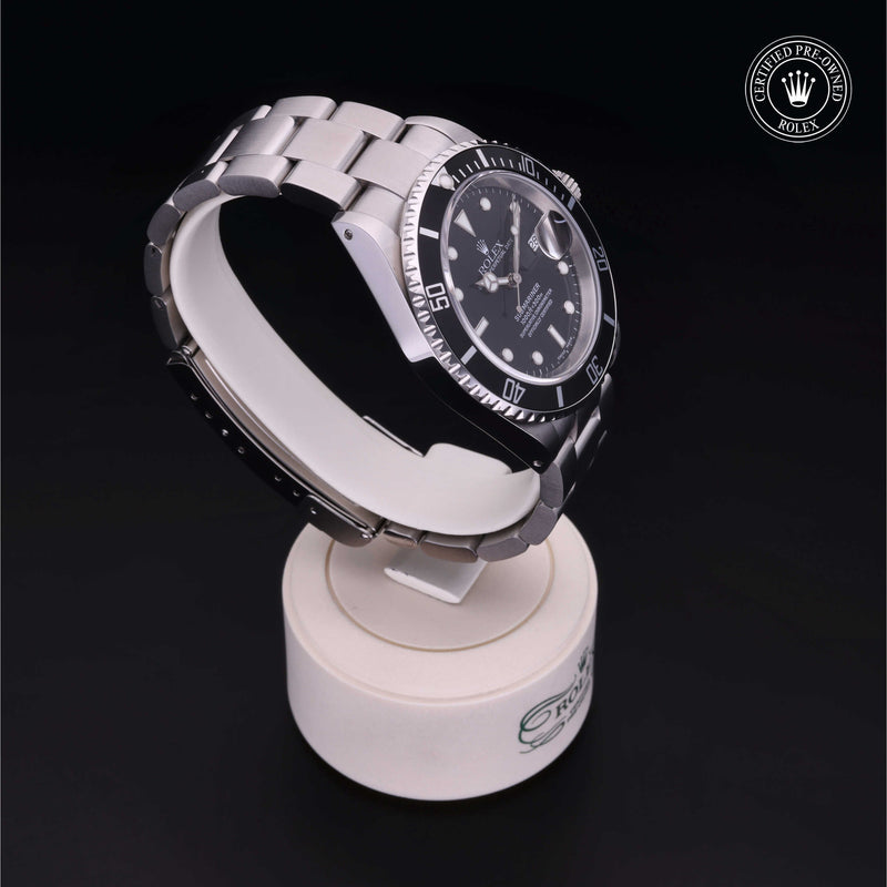 Rolex Certified Pre-Owned Watch Oyster Perpetual Submariner Date