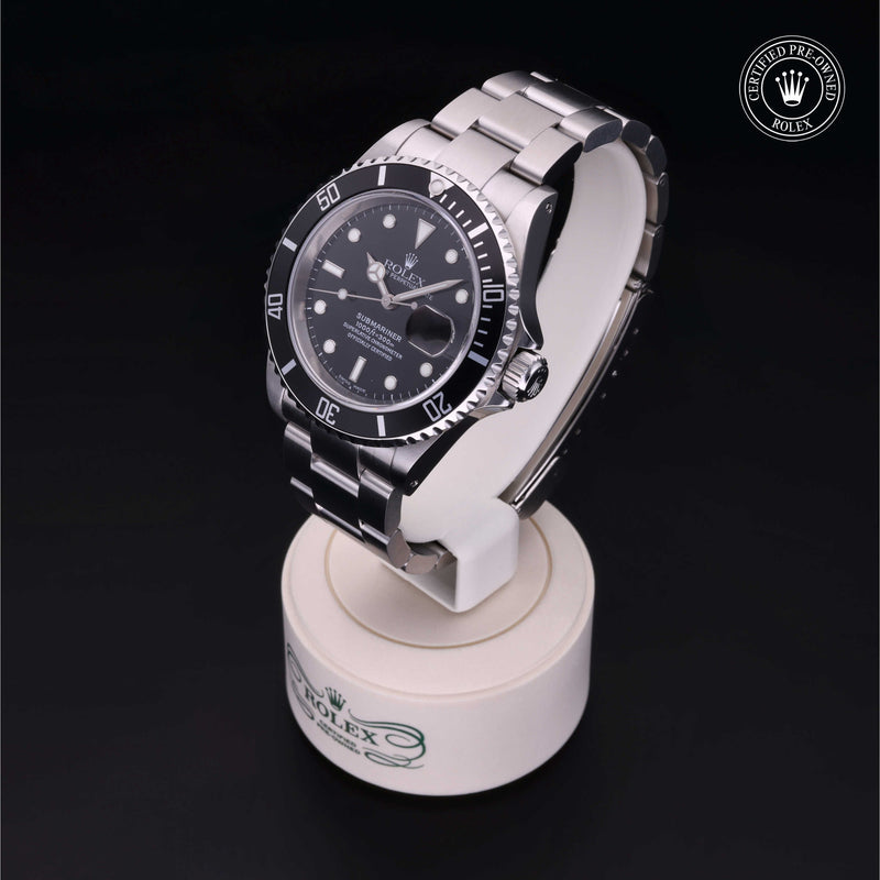 Rolex Certified Pre-Owned Watch Oyster Perpetual Submariner Date