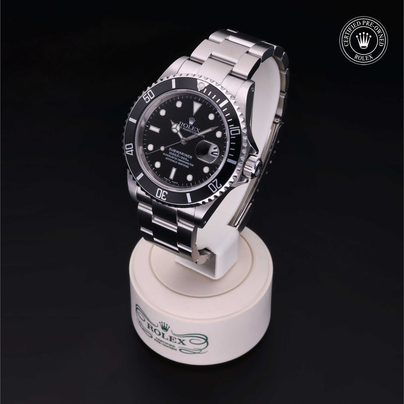 Rolex Certified Pre-Owned Watch Oyster Perpetual Submariner Date