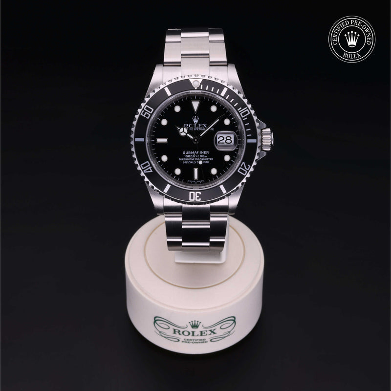 Rolex Certified Pre-Owned Watch Oyster Perpetual Submariner Date