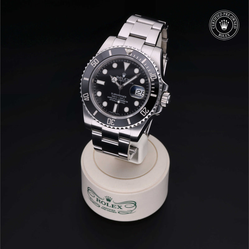 Rolex Certified Pre-Owned Watch Oyster Perpetual Submariner Date