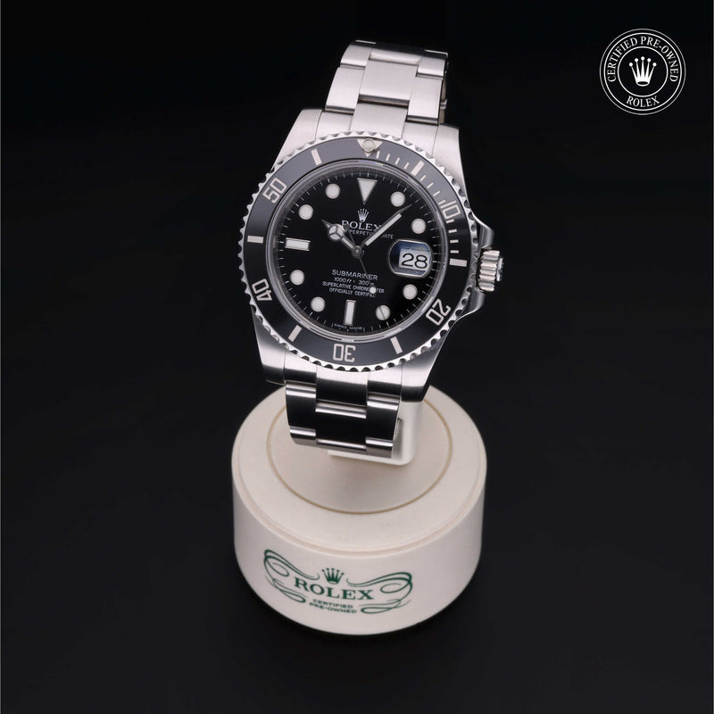 Rolex Certified Pre-Owned Watch Oyster Perpetual Submariner Date