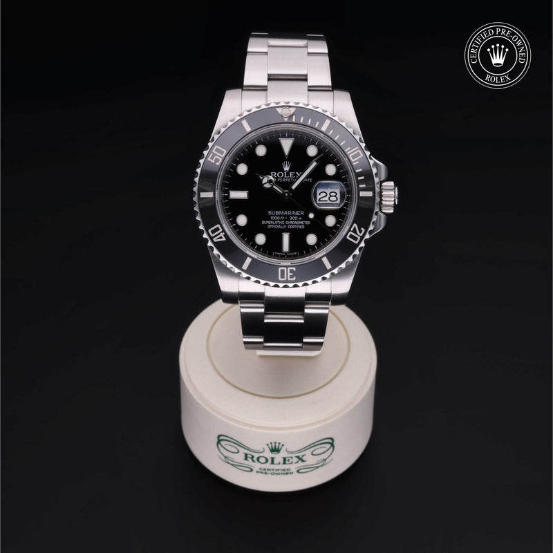 Rolex Certified Pre-Owned Watch Oyster Perpetual Submariner Date