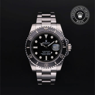 Rolex Certified Pre-Owned Watch Oyster Perpetual Submariner Date