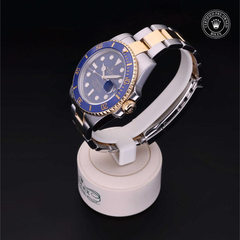 Rolex Certified Pre-Owned Watch Oyster Perpetual Submariner Date