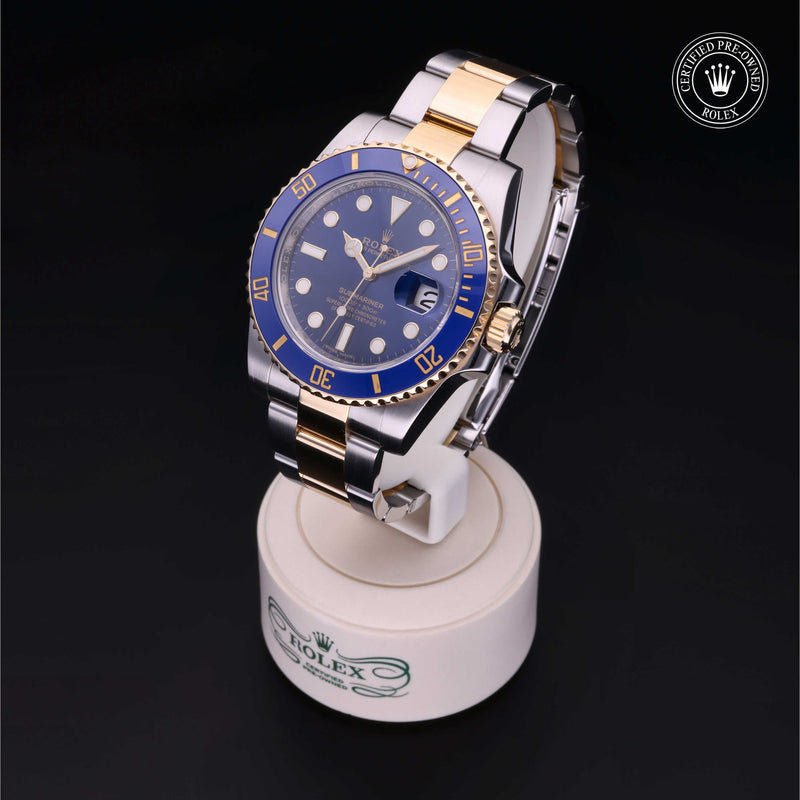 Rolex Certified Pre-Owned Watch Oyster Perpetual Submariner Date