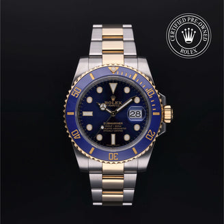 Rolex Certified Pre-Owned Watch Oyster Perpetual Submariner Date