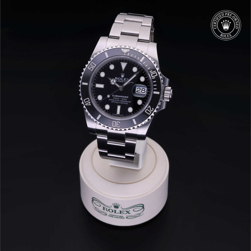 Rolex Certified Pre-Owned Watch Oyster Perpetual Submariner Date