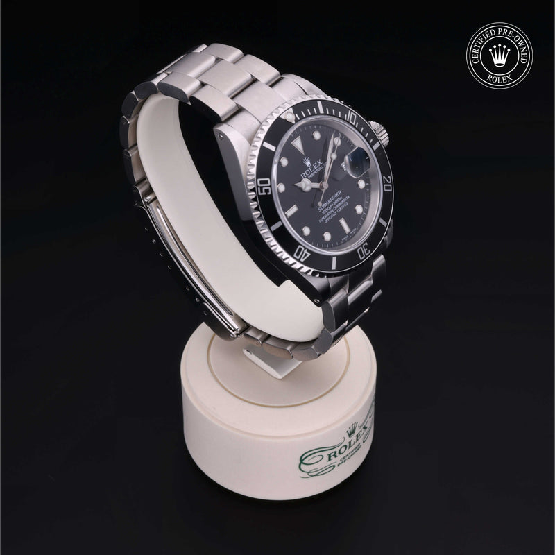 Rolex Certified Pre-Owned Watch Oyster Perpetual Submariner Date