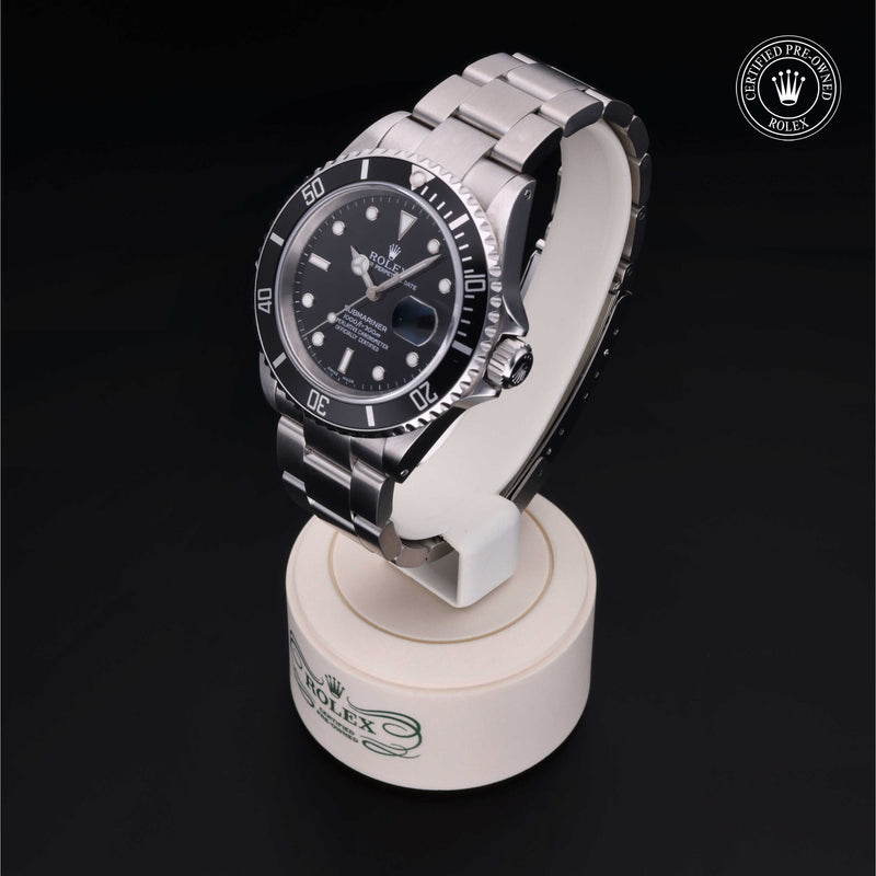 Rolex Certified Pre-Owned Watch Oyster Perpetual Submariner Date