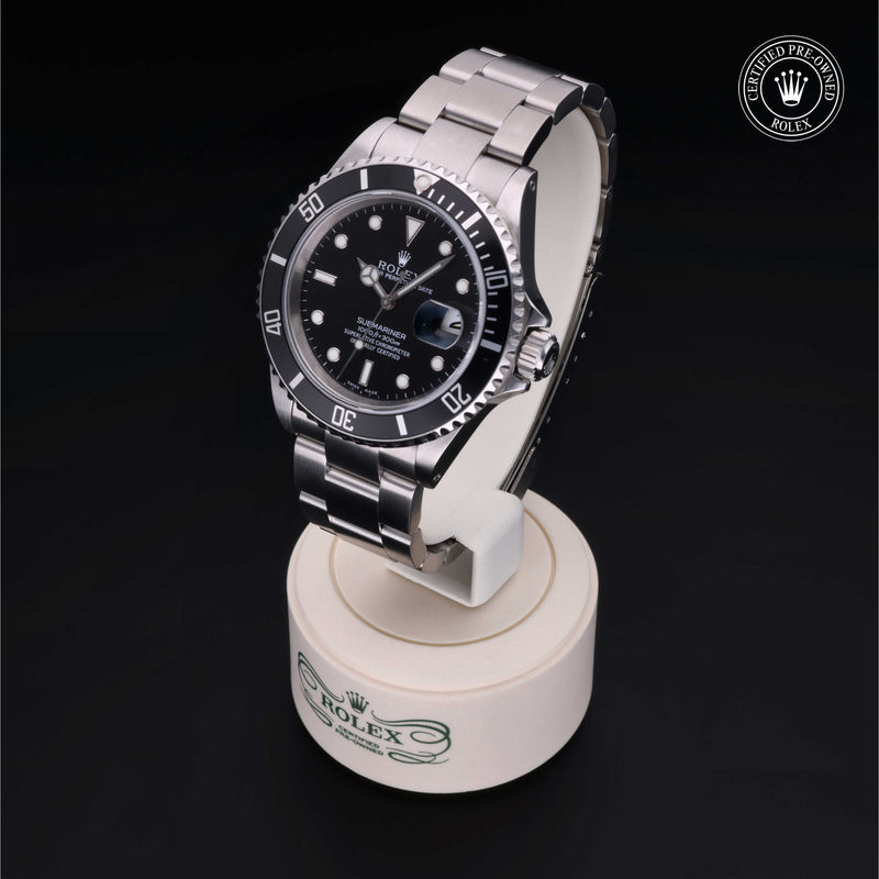 Rolex Certified Pre-Owned Watch Oyster Perpetual Submariner Date