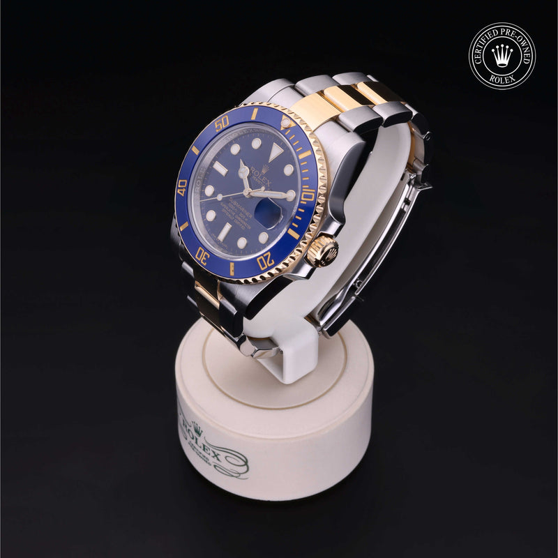 Rolex Certified Pre-Owned Watch Oyster Perpetual Submariner Date