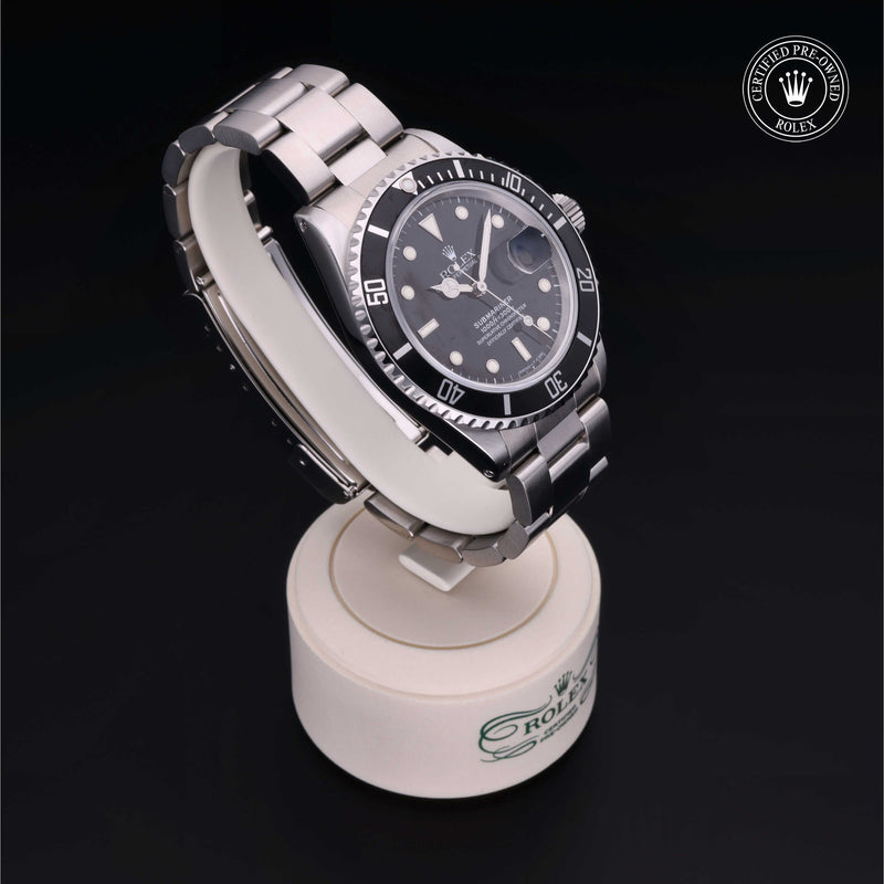 Rolex Certified Pre-Owned Watch Oyster Perpetual Submariner Date