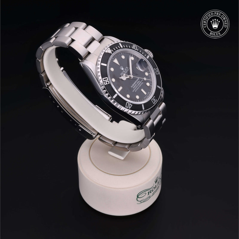 Rolex Certified Pre-Owned Watch Oyster Perpetual Submariner Date
