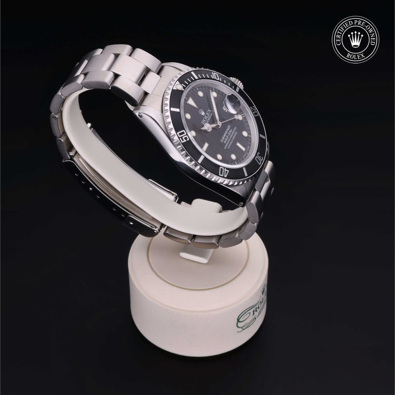Rolex Certified Pre-Owned Watch Oyster Perpetual Submariner Date