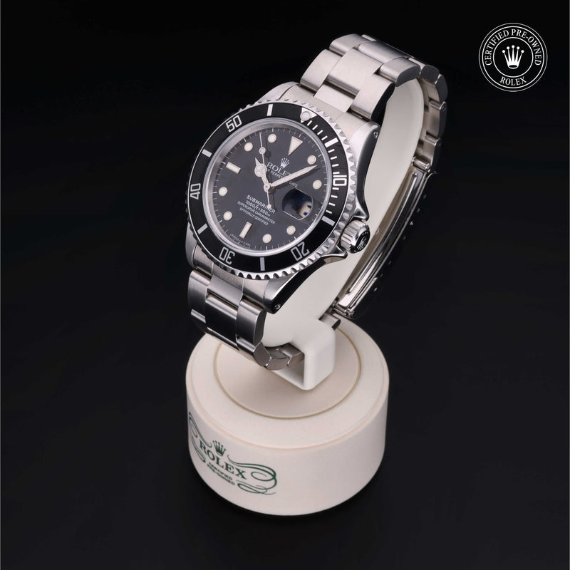 Rolex Certified Pre-Owned Watch Oyster Perpetual Submariner Date