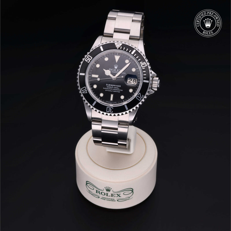 Rolex Certified Pre-Owned Watch Oyster Perpetual Submariner Date