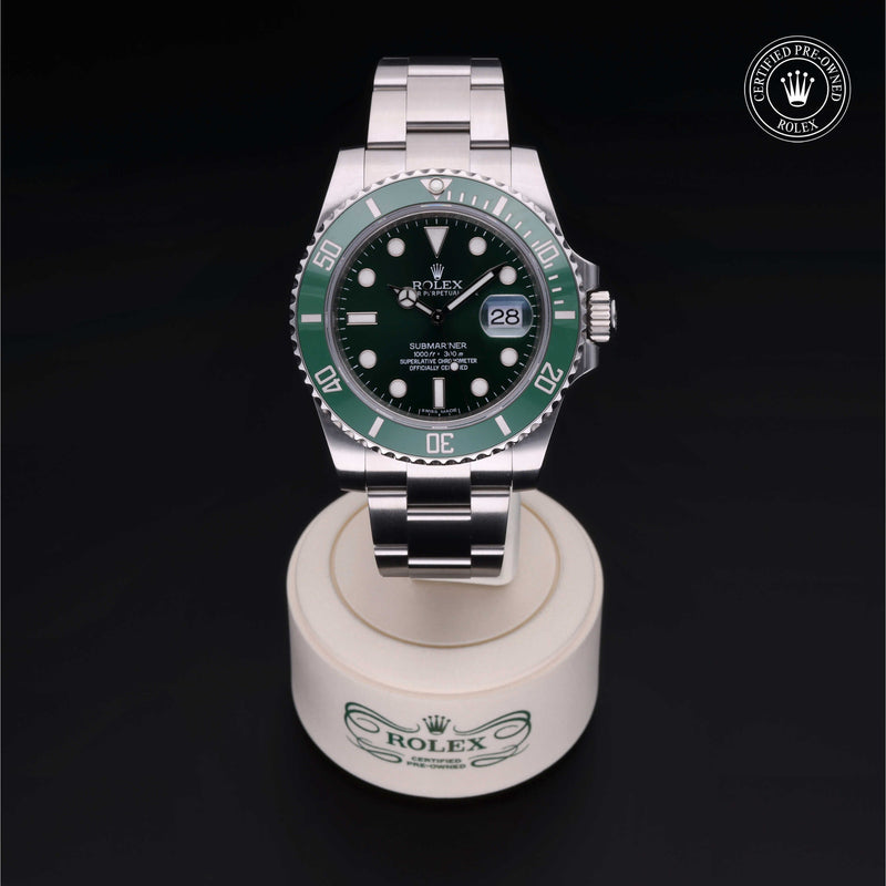 Rolex Certified Pre-Owned Watch Oyster Perpetual Submariner Date