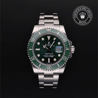 Rolex Certified Pre-Owned Watch Oyster Perpetual Submariner Date