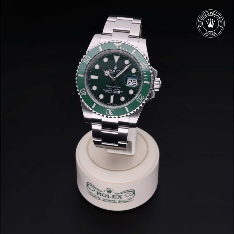 Rolex Certified Pre-Owned Watch Oyster Perpetual Submariner Date