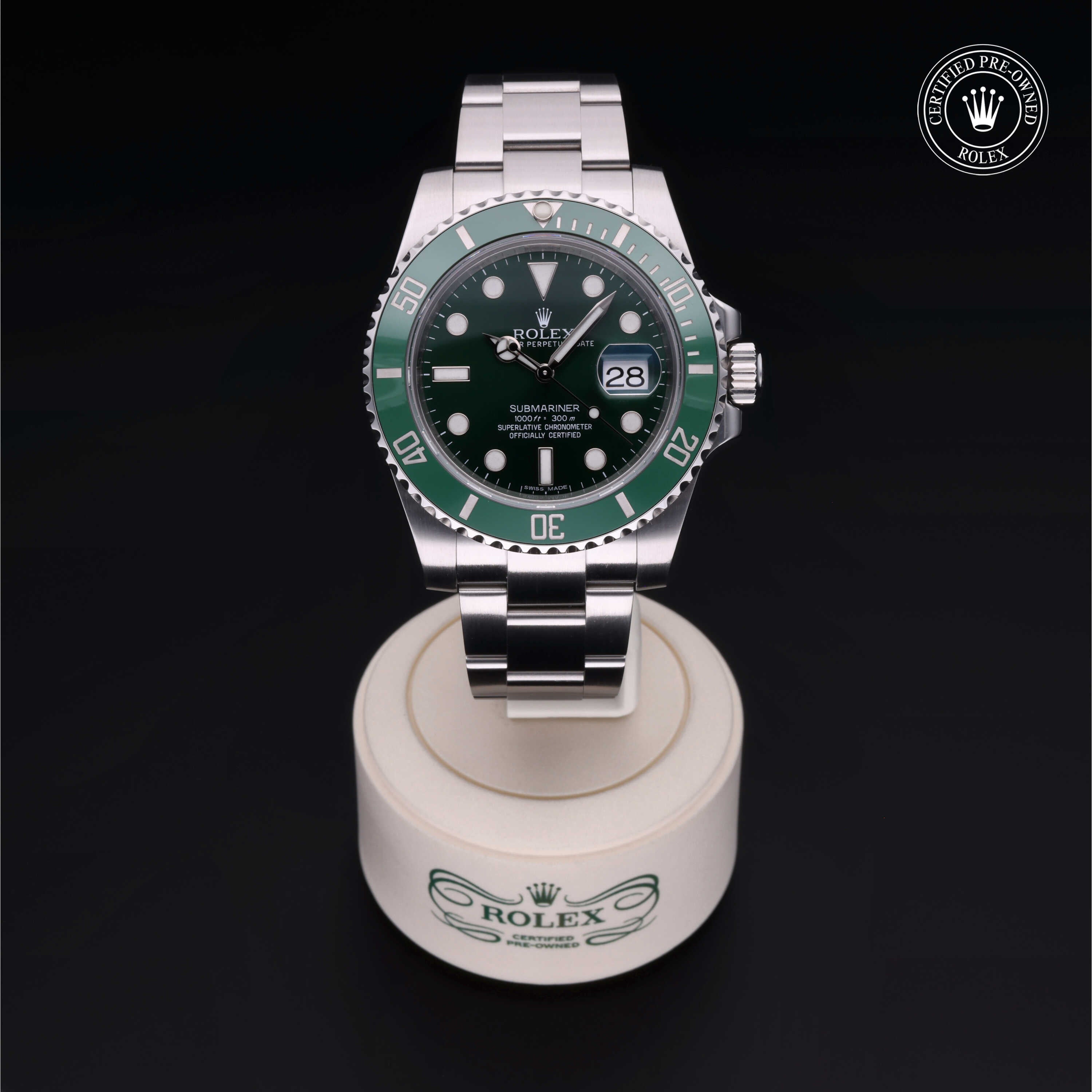 Rolex Certified Pre-Owned Watch Oyster Perpetual Submariner Date