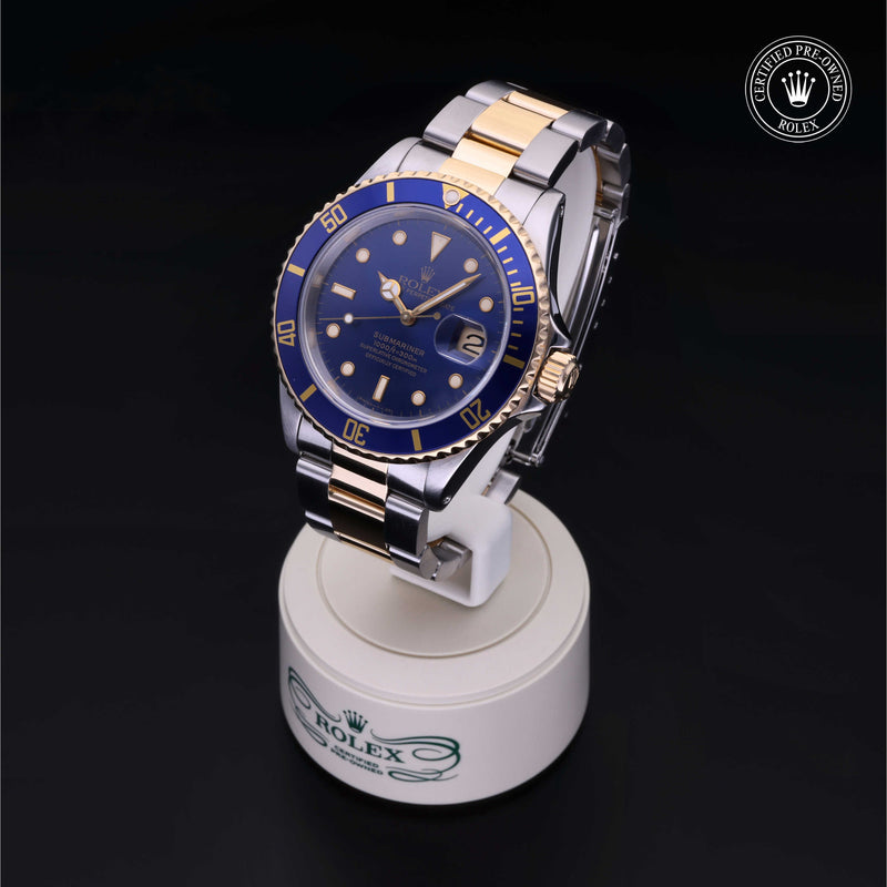 Rolex Certified Pre-Owned Watch Oyster Perpetual Submariner Date