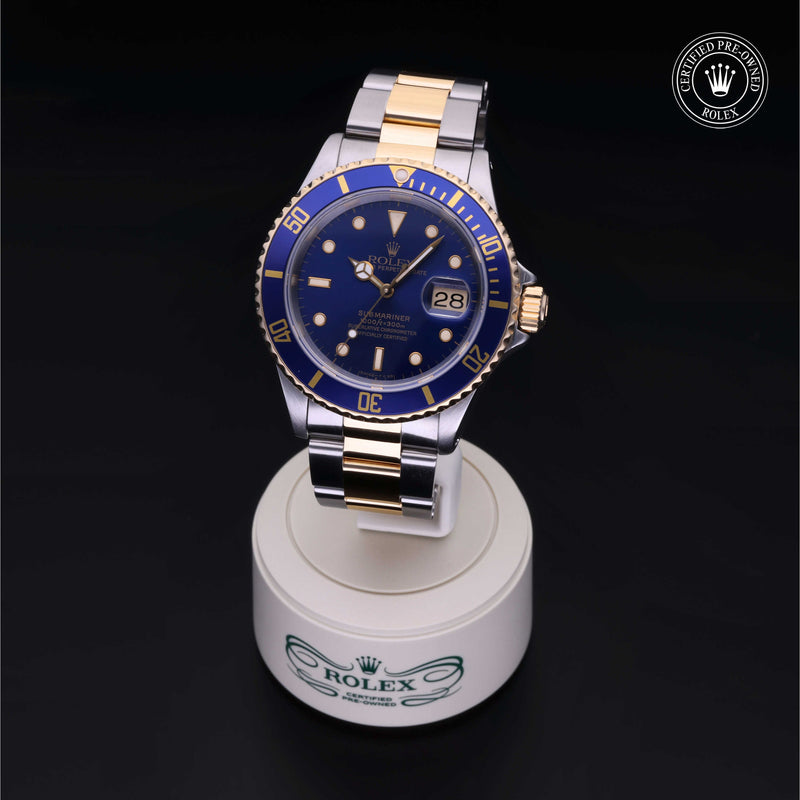 Rolex Certified Pre-Owned Watch Oyster Perpetual Submariner Date