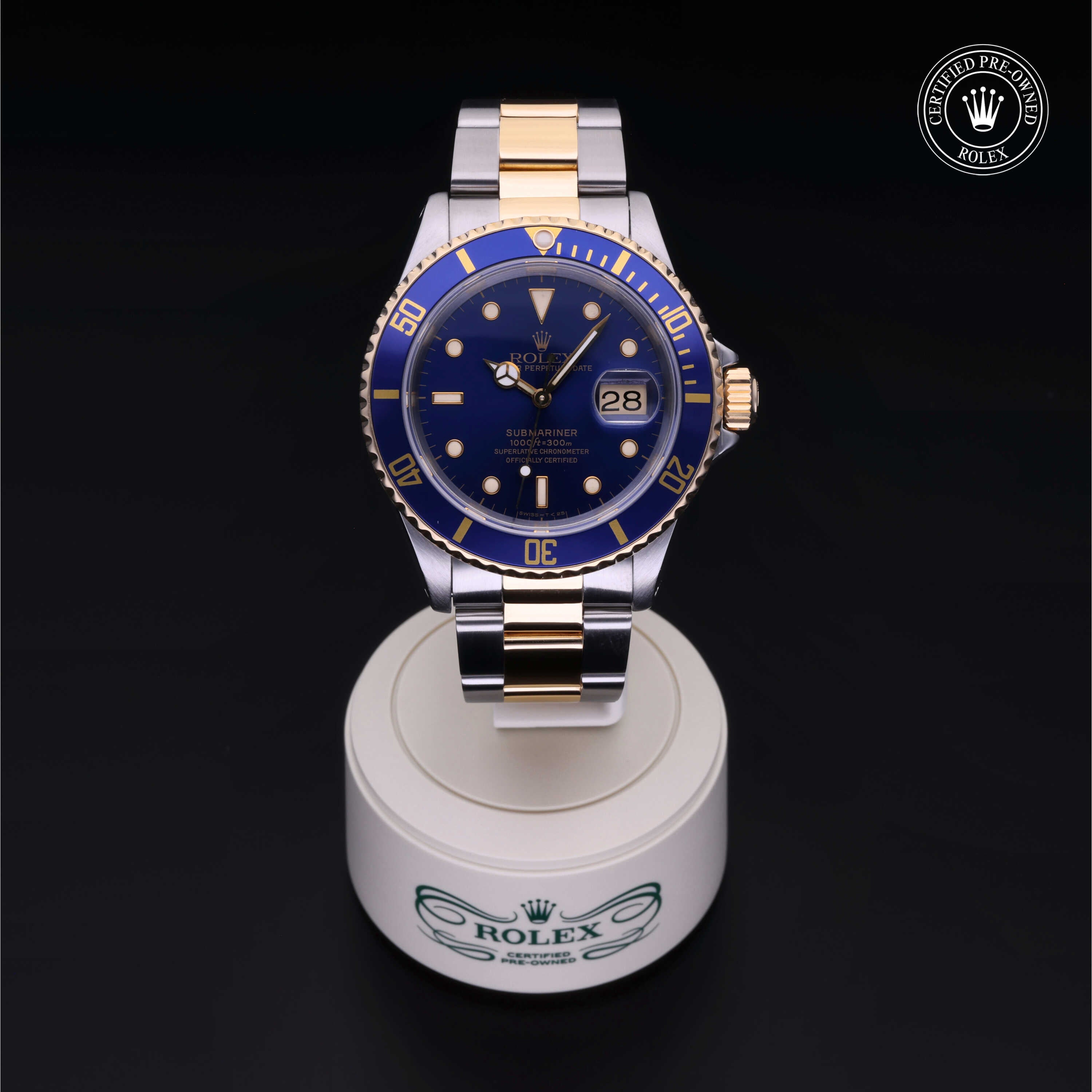 Rolex Certified Pre-Owned Watch Oyster Perpetual Submariner Date