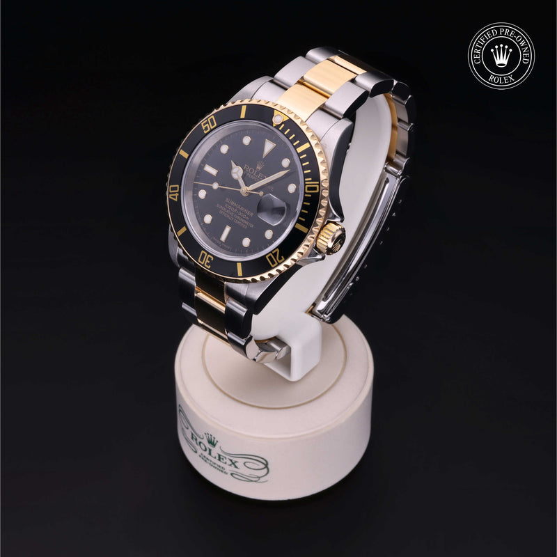 Rolex Certified Pre-Owned Watch Oyster Perpetual Submariner Date