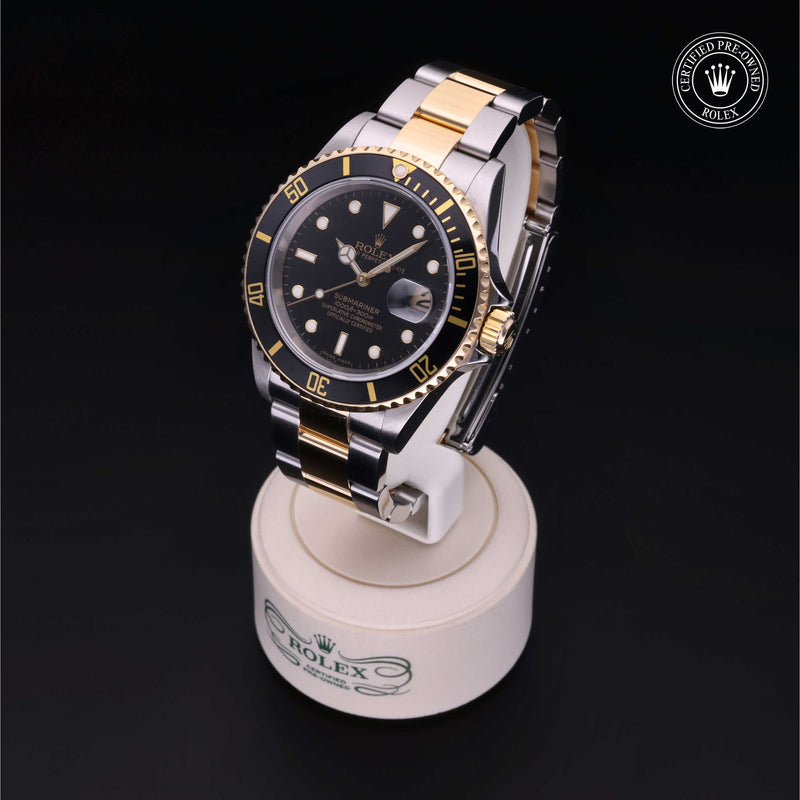 Rolex Certified Pre-Owned Watch Oyster Perpetual Submariner Date