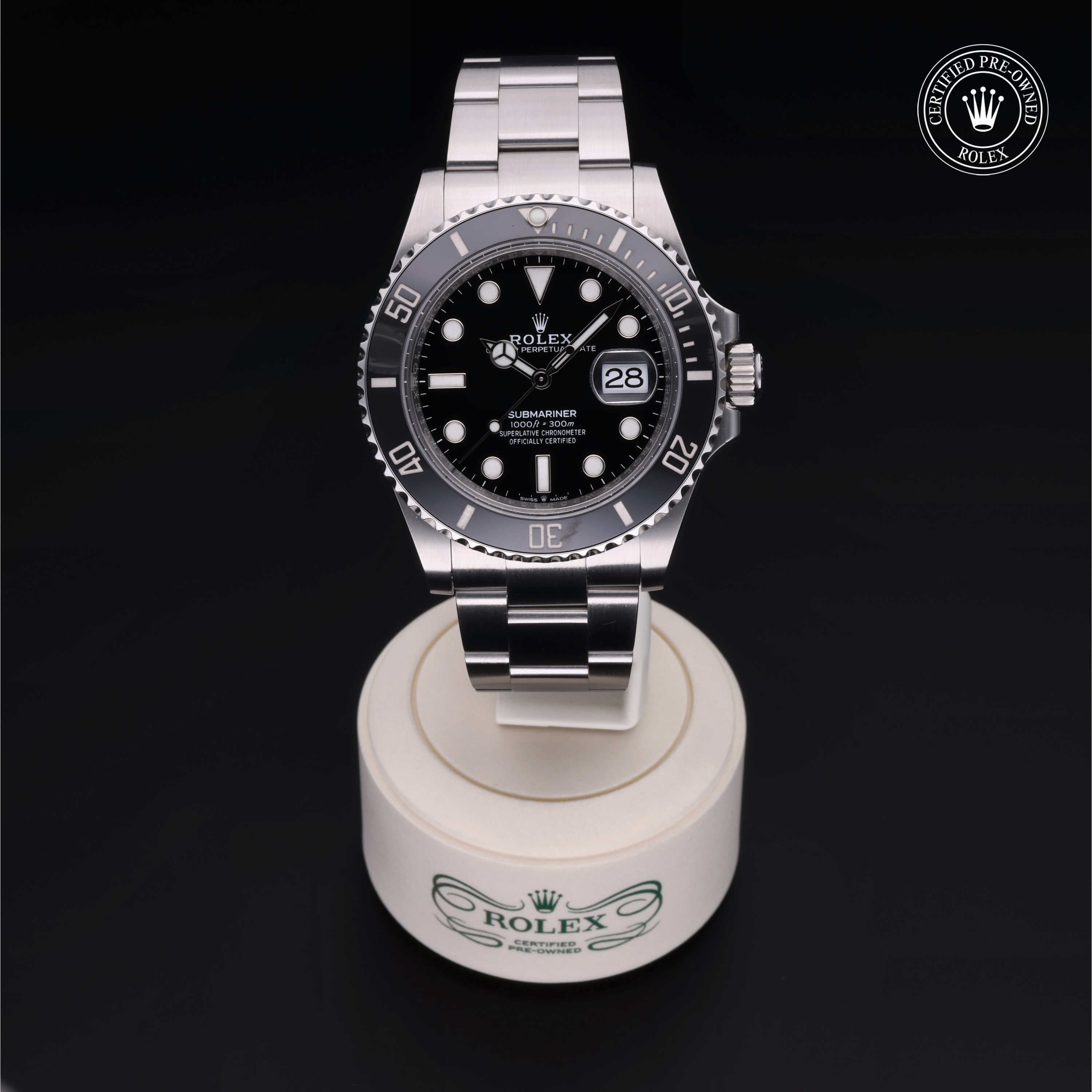 Rolex Certified Pre-Owned Watch Oyster Perpetual Submariner Date