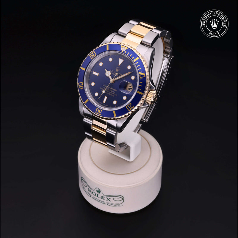 Rolex Certified Pre-Owned Watch Oyster Perpetual Submariner Date