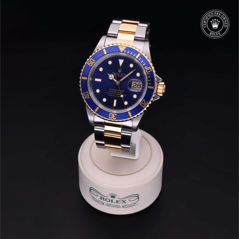Rolex Certified Pre-Owned Watch Oyster Perpetual Submariner Date