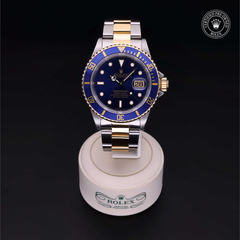 Rolex Certified Pre-Owned Watch Oyster Perpetual Submariner Date