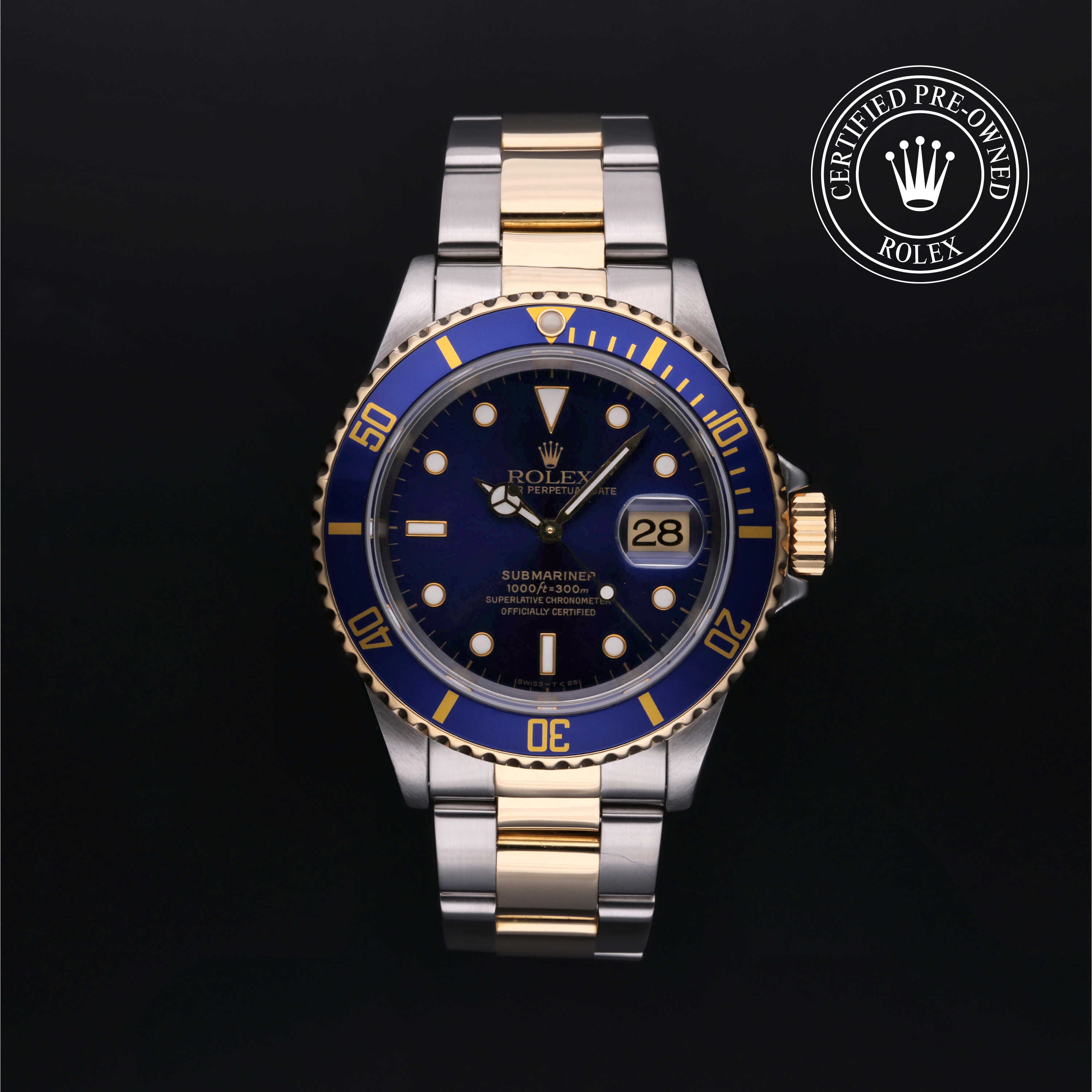 Rolex Certified Pre-Owned Watch Oyster Perpetual Submariner Date