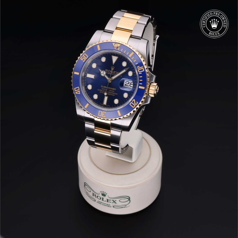Rolex Certified Pre-Owned Watch Oyster Perpetual Submariner Date