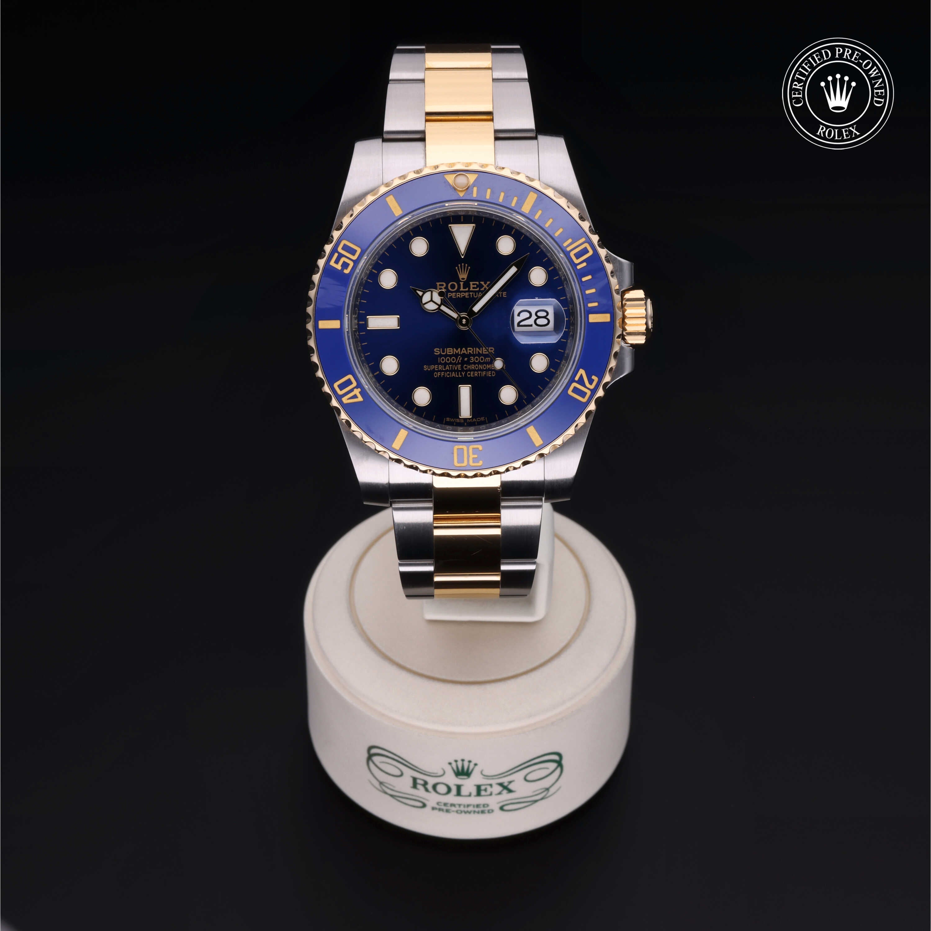 Rolex Certified Pre-Owned Watch Oyster Perpetual Submariner Date