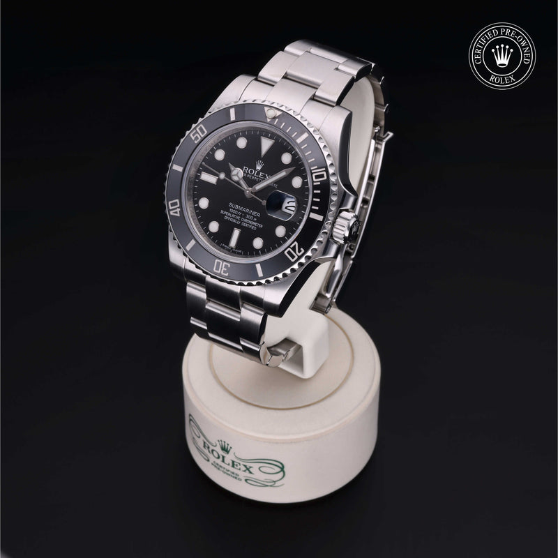 Rolex Certified Pre-Owned Watch Oyster Perpetual Submariner Date