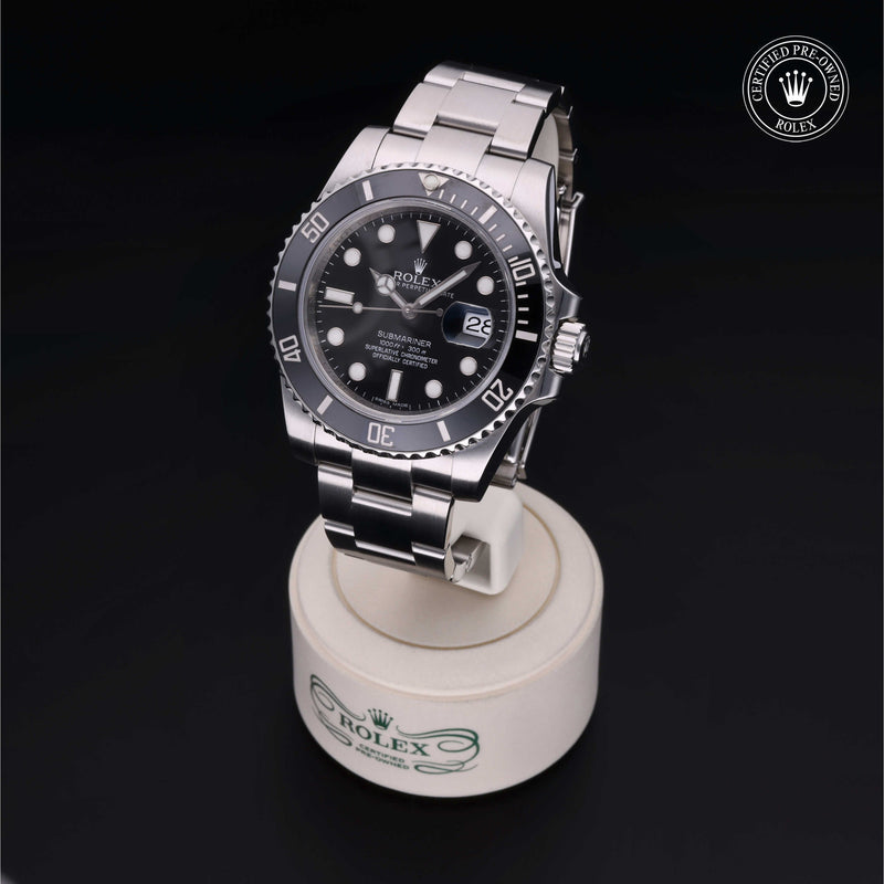 Rolex Certified Pre-Owned Watch Oyster Perpetual Submariner Date
