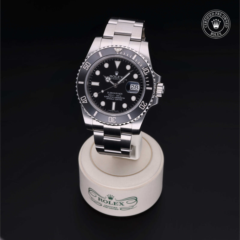 Rolex Certified Pre-Owned Watch Oyster Perpetual Submariner Date