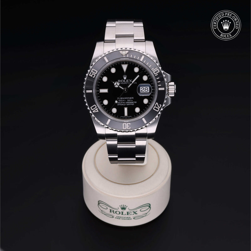 Rolex Certified Pre-Owned Watch Oyster Perpetual Submariner Date