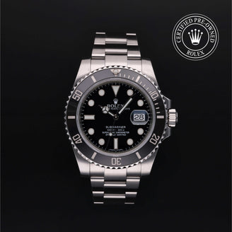 Rolex Certified Pre-Owned Watch Oyster Perpetual Submariner Date