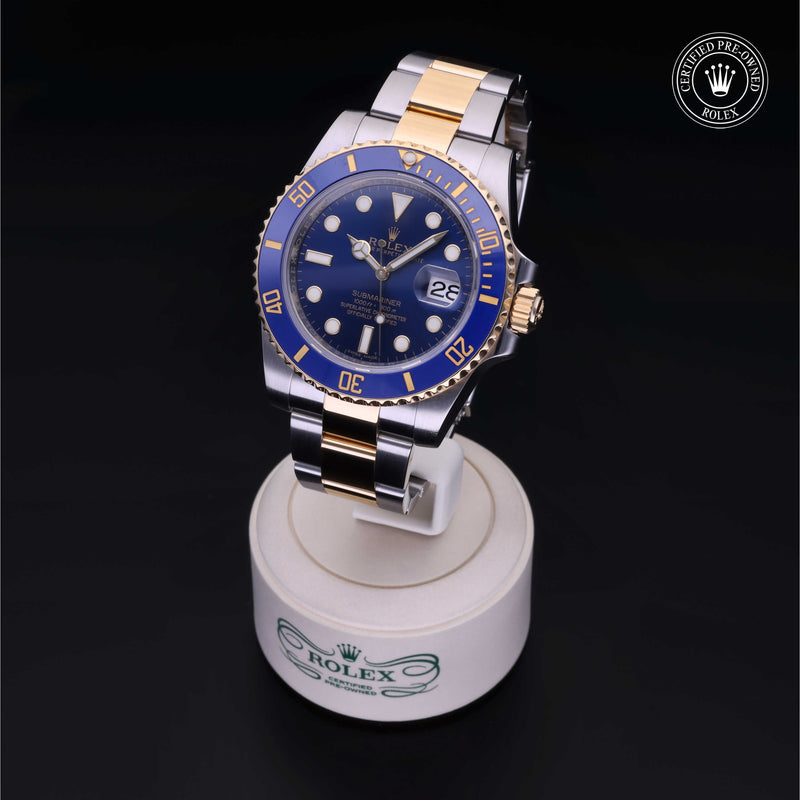 Rolex Certified Pre-Owned Watch Oyster Perpetual Submariner Date