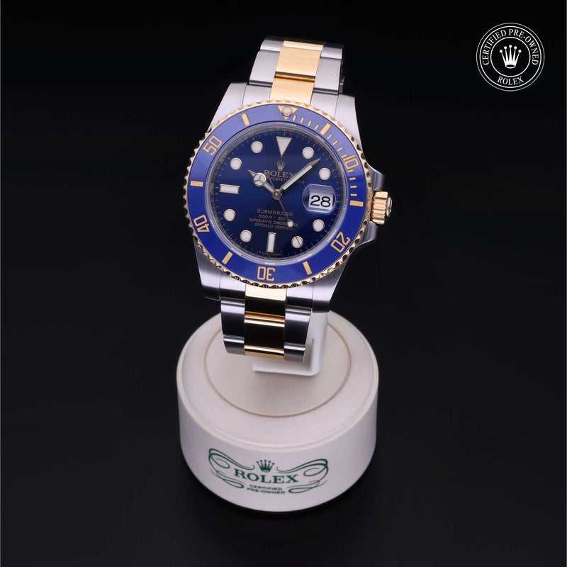 Rolex Certified Pre-Owned Watch Oyster Perpetual Submariner Date