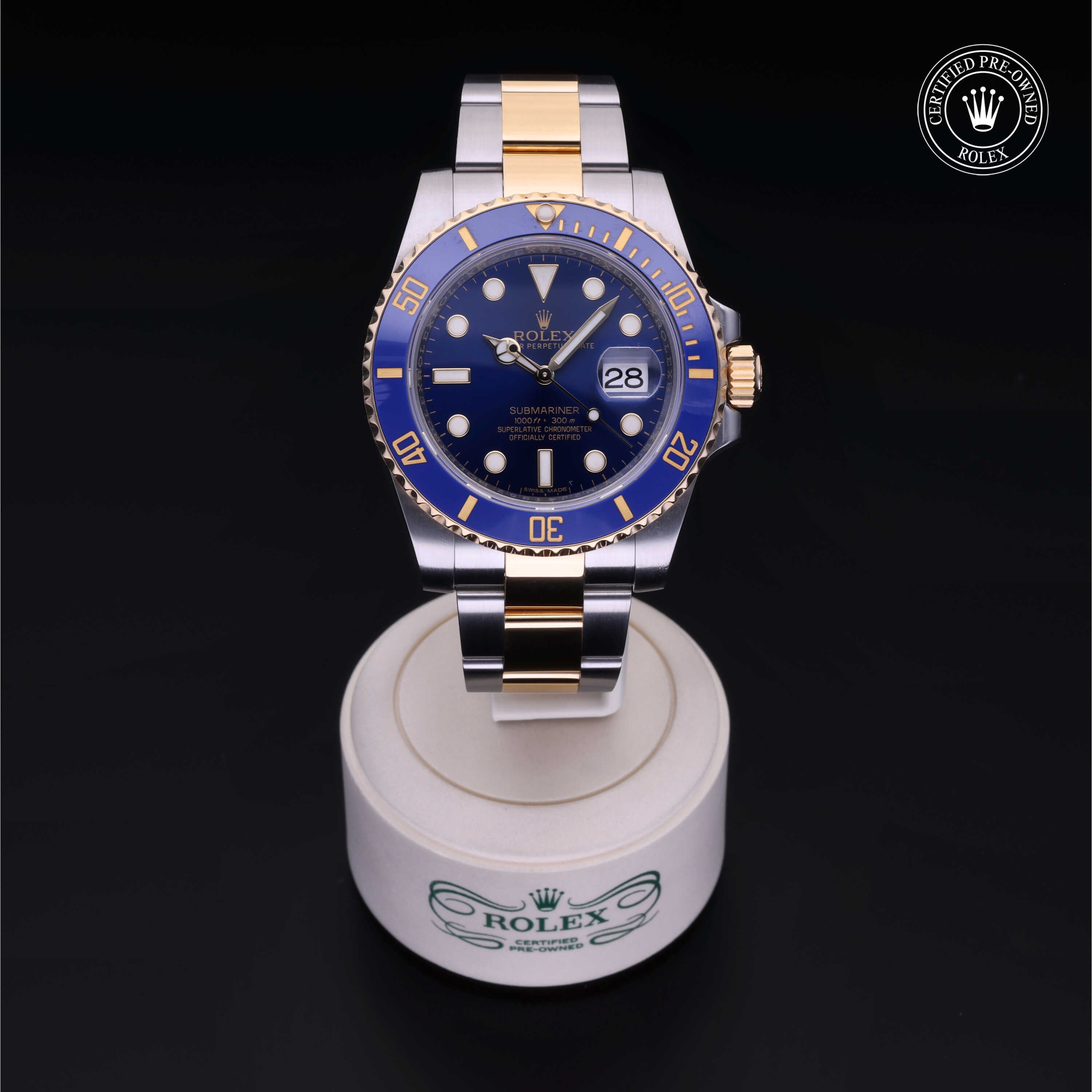 Rolex Certified Pre-Owned Watch Oyster Perpetual Submariner Date