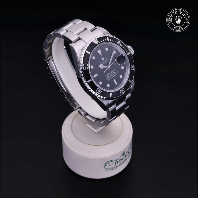 Rolex Certified Pre-Owned Watch Oyster Perpetual Submariner Date